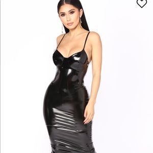 Fashion Nova - Latex Dress